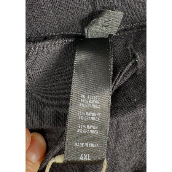 skims Loose lounge pants black Onyx stretchy comfy black sz 4XL - Picture 4 of 9